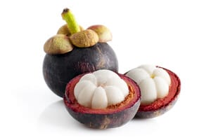 Mangosteen exotic fruit