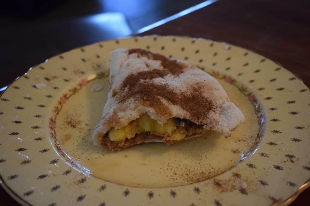 Homemade Tapioca With Banana, Almond Butter, Sugarcane Molasses, and Cinnamon