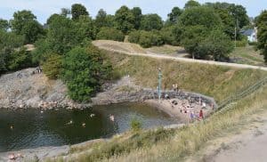 Suomenlinna beach Helsinki