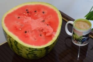 watermelon banana smoothie