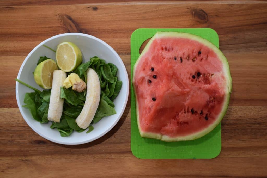 watermelon banana smoothie ingredients