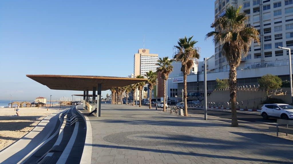 Tel Aviv beach promenade