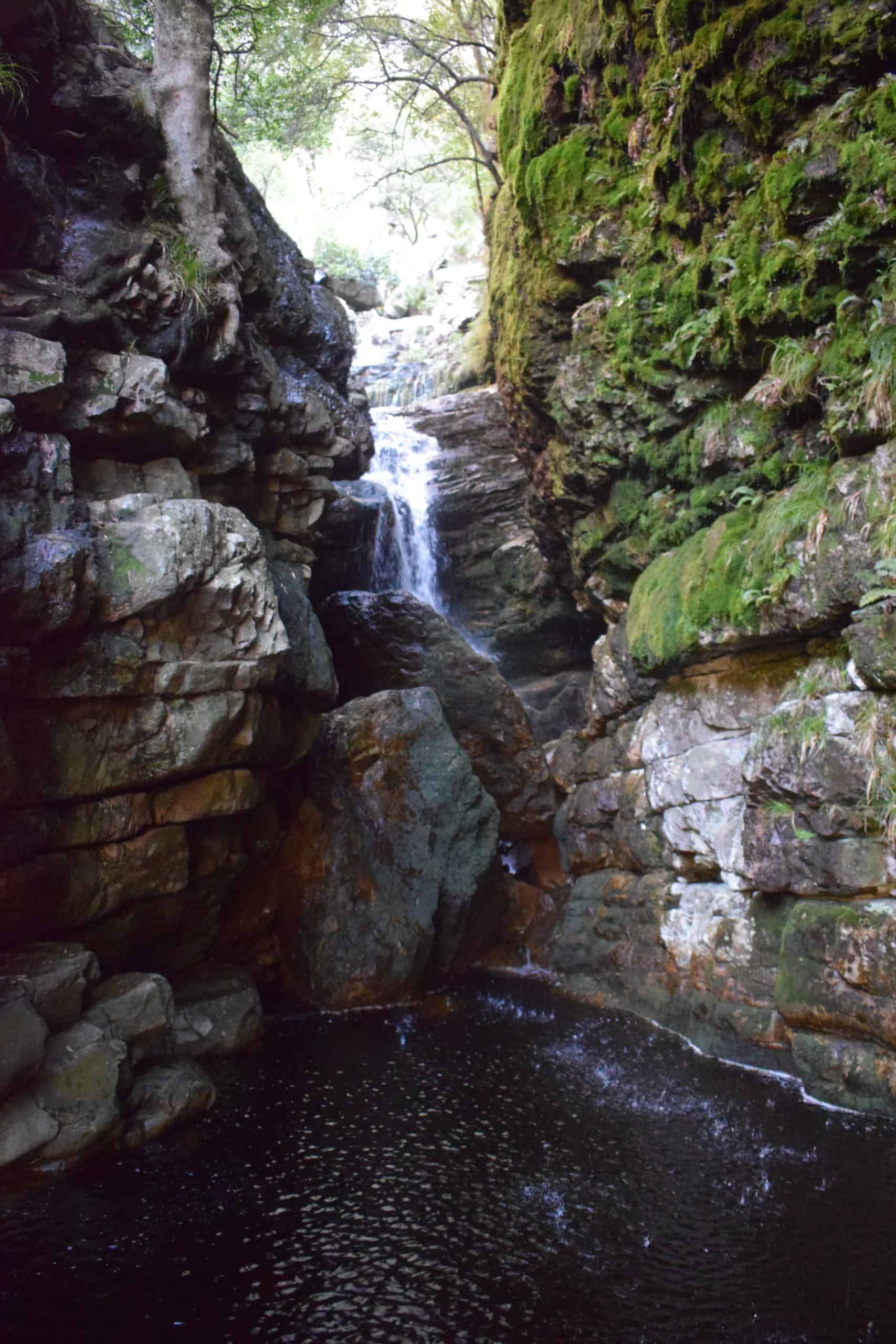 jonkershoek waterfall