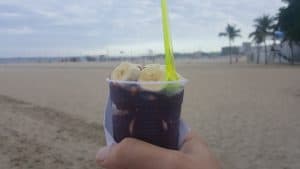 Acai smoothie in Rio de Janeiro