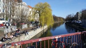 The river next to the Turkish market in Kreuzberg