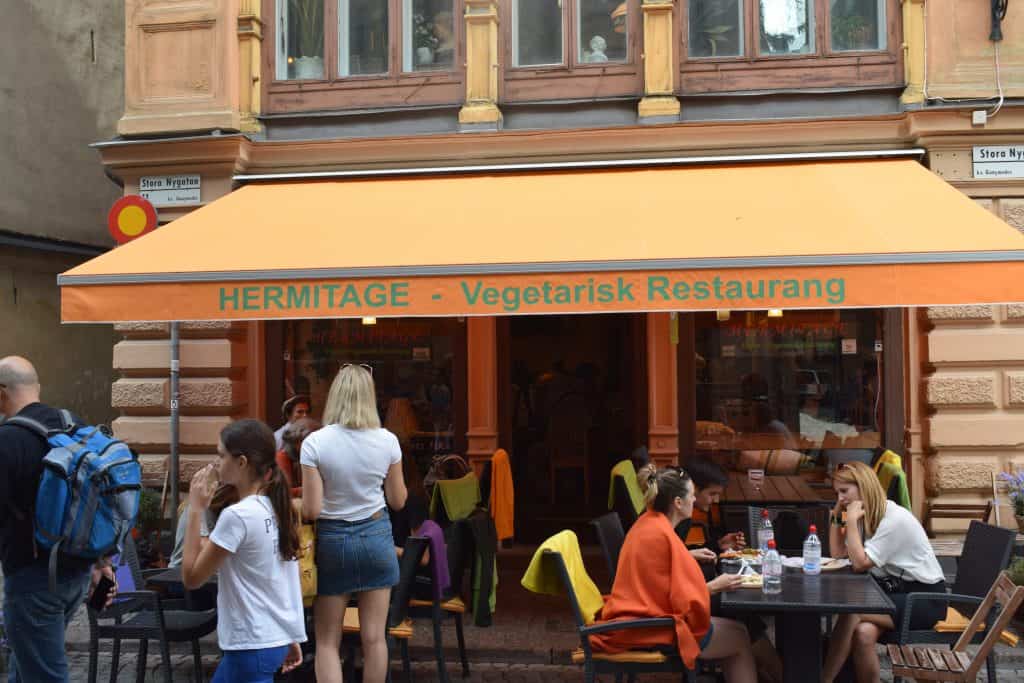 hermitage vegetarisk restaurang stockholm