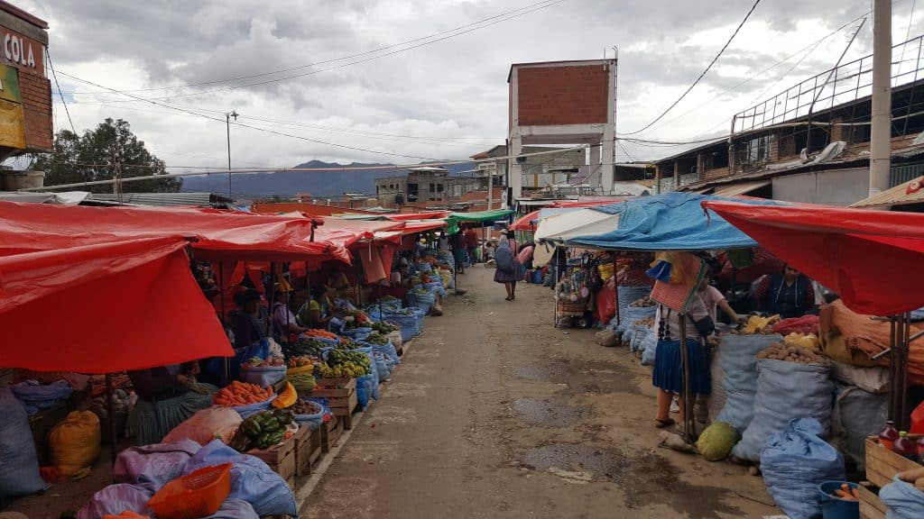 Mercado Campesino, Tarija, Bolivia