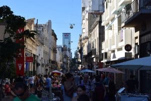 San Telmo neighbourhood on a Sunday